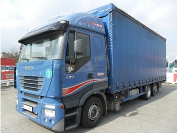 Curtainsider truck Iveco AS 260S43 Str.Act. + PANAV: picture 1