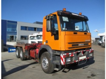 Hook lift truck Iveco CURSOR 350 6X4: picture 1