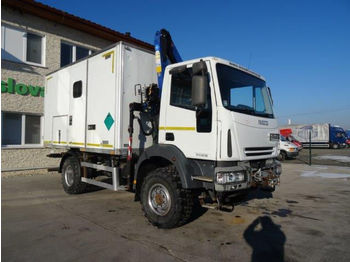 Box truck Iveco EUROCARGO 100EW18, 4x4,manual,E3,working room: picture 1