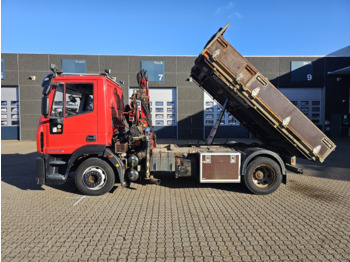 Tipper, Crane truck Iveco Euro Cargo 120E25: picture 2
