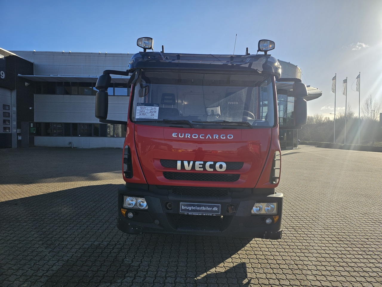Tipper, Crane truck Iveco Euro Cargo 120E25: picture 11