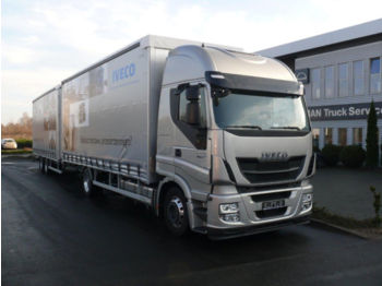 New Curtainsider truck Iveco STRALIS 460KM, REDOS TRAILERS 18DMC ANHÄNGER: picture 1