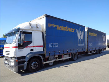 Curtainsider truck Iveco STRALIS AS 350 + H&W TPAS1892: picture 1