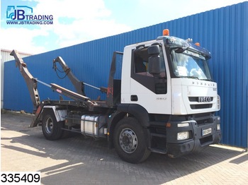 Skip loader truck Iveco Stralis 360 EURO 4, Portaalarm Containersysteem, Manual, Airco, Steel suspension: picture 1