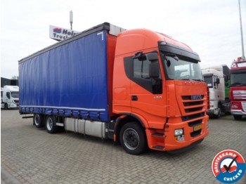 Curtainsider truck Iveco Stralis 450 Active space 61,5 m3, euro 5: picture 1
