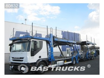 Autotransporter truck Iveco Stralis AT190S42 Euro 5 Rolfo-Fasano-Stargamma A: picture 1
