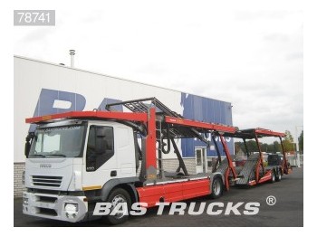 Autotransporter truck Iveco Stralis AT190S45 Manual+Intarder Euro 5 Rolfo Pe: picture 1