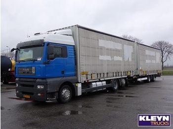Curtainsider truck MAN 26.400 XXL 6X2 EURO 5: picture 1