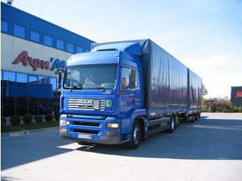 Curtainsider truck MAN 26.430: picture 1