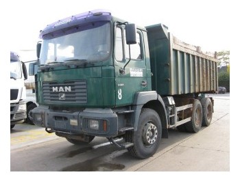 Container transporter/ Swap body truck MAN 33.364 6x4 kipper: picture 1