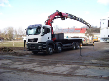Dropside/ Flatbed truck MAN 41.480: picture 1