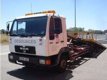 Autotransporter truck MAN 8.163 LAEC. Plataforma porta vehículos MONZA.: picture 1