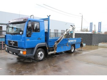 Dropside/ Flatbed truck MAN 8.224 BB - HMF 460: picture 1