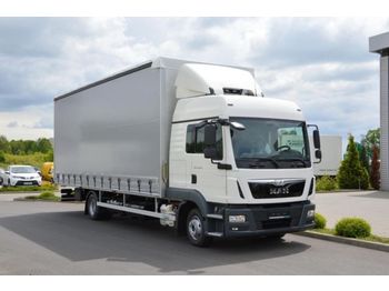 New Curtainsider truck MAN MAN TGL 12.250 LX EURO6 + Navigations GPS: picture 1