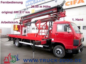 Dropside/ Flatbed truck MAN Montage Dachdecker Kran +Jib+Arbeitskorb*26.50m*: picture 1