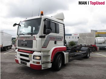 Container transporter/ Swap body truck MAN TGA 18.320 4X2 LL: picture 1