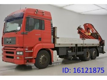 Dropside/ Flatbed truck MAN TGA 24.413 - 6X2: picture 1