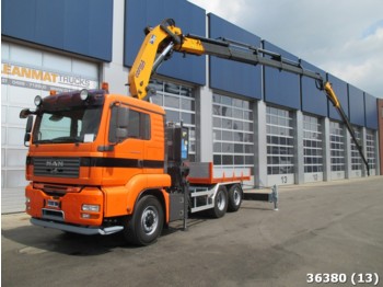 Truck MAN TGA 26.440 6x4 with 50 ton/meter crane: picture 1