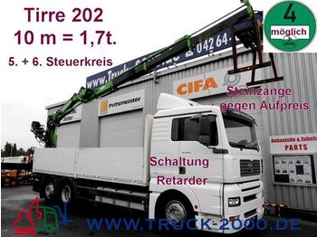 Dropside/ Flatbed truck MAN TGA 26.460 Tirre 202 10m=1,7t.*Retarder*Schalter: picture 1