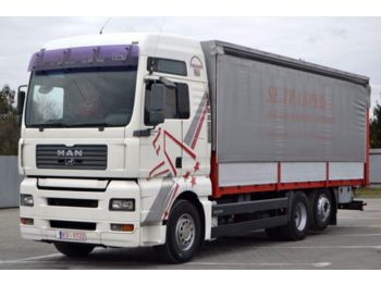 Curtainsider truck MAN TGA 26.510 Pritsche + Plane 7,40 m Top Zustand!: picture 1