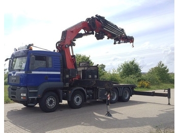 Dropside/ Flatbed truck MAN TGA 35.400: picture 1