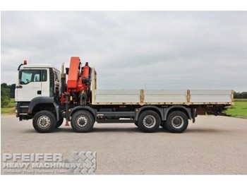 Dropside/ Flatbed truck MAN TGA 41.410: picture 1