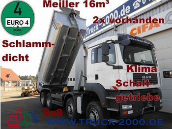Tipper MAN TGA 41.440 8x8 Meiller 16m³ Deutscher LKW 1. Hd.: picture 1