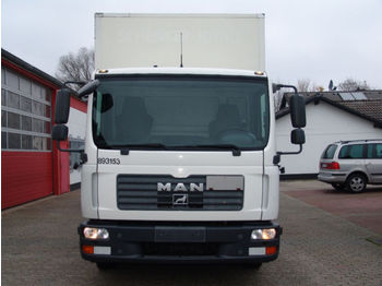 Box truck MAN TGL 12.180 Koffer 7,50m EURO 4 Ladebordwand: picture 1