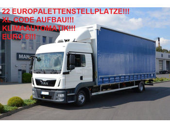 New Curtainsider truck MAN TGL 12.250 LX 22-Europaletten XL Code Aufbau NEU: picture 1