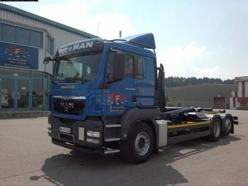 Hook lift truck MAN TGS 26.440 6X2-2 LL Hydr. Unterfahrschutz u. Inn: picture 1
