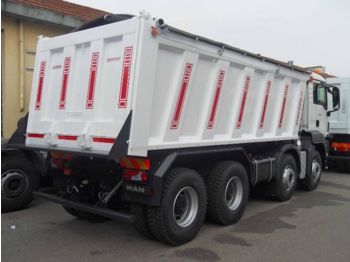 New Tipper MAN TGS 41400 8X4  Mulden 20m³: picture 1