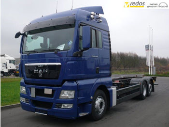 Container transporter/ Swap body truck MAN TGX 26.440 XLX INTARDER BDF! SERWIS MAN: picture 1