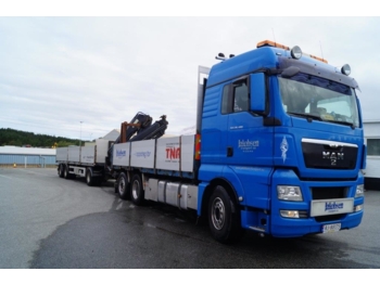 Dropside/ Flatbed truck MAN TGX 26.480: picture 1