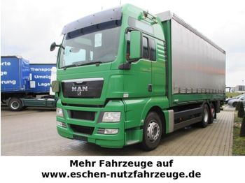 Curtainsider truck MAN TGX 26.480 6x2, XXL, Luft, LBW, Klima: picture 1