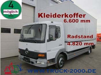 Box truck MERCEDES-BENZ 817 Atego  Kleiderkoffer (6,60m) TÜV 6/14: picture 1