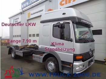 Cab chassis truck MERCEDES-BENZ 823 Atego Gr. Haus*Klima*Stanfheizung: picture 1