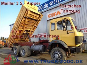 Tipper MERCEDES-BENZ SK 2629 6x6 V8 Meiller 3S.-Kipper Blatt*Schalter: picture 1