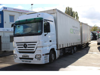 Curtainsider truck Magirus Deutz ACTROS 2541 L/NR 6X2 , EURO 5: picture 1