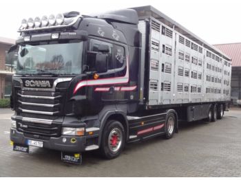 Livestock truck Menke 4 Stock  Typ2 mit Scania R 480 komplett: picture 1