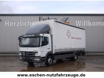 Curtainsider truck Mercedes-Benz 1222 L, 4x2, LBW BL/Lu, Klima: picture 1