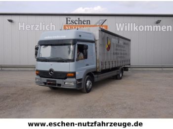 Curtainsider truck Mercedes-Benz 1223 L, 4x2, Klima, Schiebeplane, Bl/Lu: picture 1