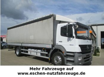 Curtainsider truck Mercedes-Benz 1833 4x2, Axor, Schaltgetr., Klima, Bl/Lu: picture 1
