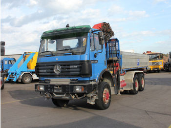 Dropside/ Flatbed truck Mercedes-Benz 2538A 6x6: picture 1