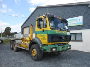 Container transporter/ Swap body truck Mercedes Benz 2631 full steel: picture 1