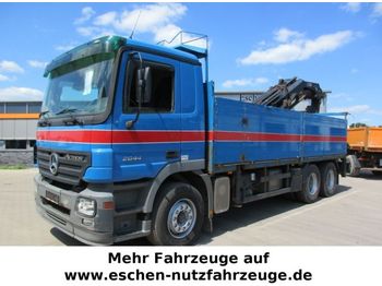 Dropside/ Flatbed truck Mercedes-Benz 2644 6x4, Hiab 288 F5 Kran, Retarder: picture 1