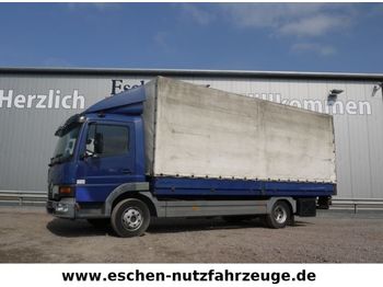 Curtainsider truck Mercedes-Benz 815, LBW, AHK: picture 1