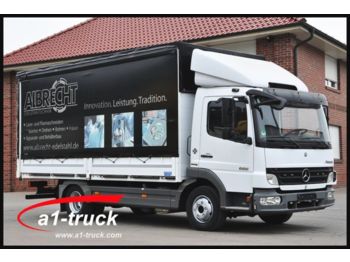 Curtainsider truck Mercedes-Benz 816 L, Klima, Euro 5, Nutzlast 2,5 Tonnen: picture 1