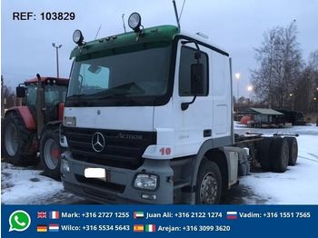 Cab chassis truck Mercedes-Benz ACTROS 2544 - SOON EXPECTED - 6X2 CHASSIS EURO 4: picture 1