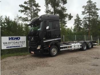Container transporter/ Swap body truck Mercedes-Benz ACTROS 2551LL 6x2: picture 1