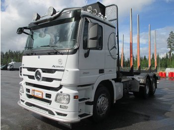 Truck for transportation of timber Mercedes-Benz ACTROS 2551L-6x2/ 45 EC: picture 1